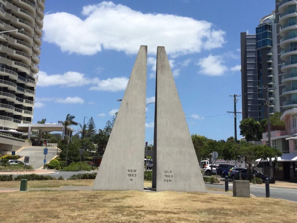 State Border Marker