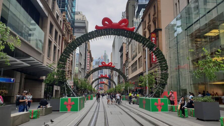 真夏のクリスマス シドニー市内散策ガイド