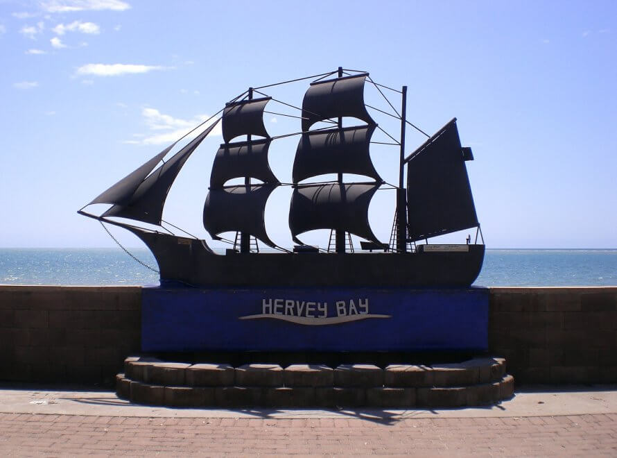 クジラで有名なHervey Bayの観光