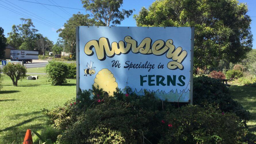 大きなハチの巣の入り口が目印、ハニープレイス in Urunga