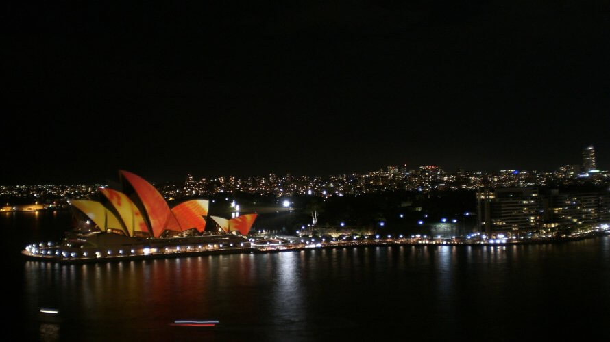 光と音楽の祭典 Vivid Sydney
