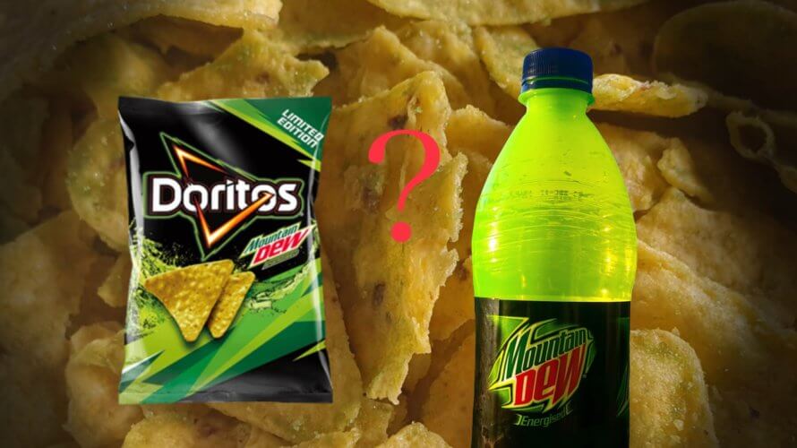 期間限定!謎のドリトスのマウンテンデュー味⁉︎