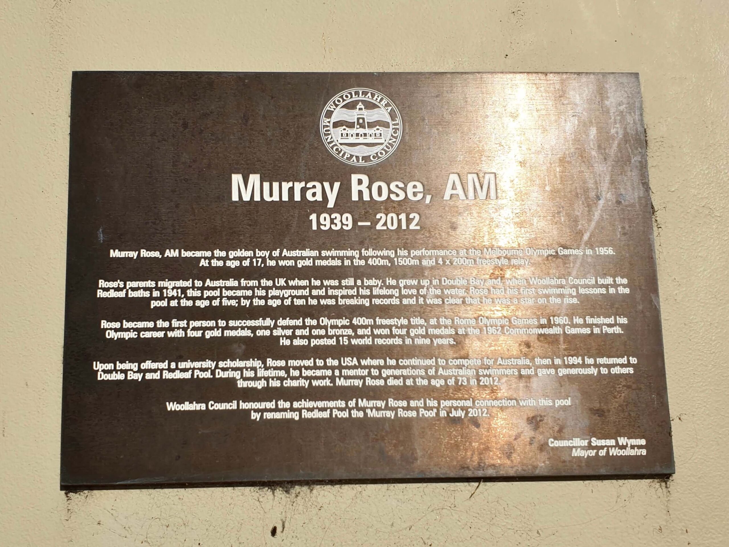 Murray Rose Pool, Seven Shillings Beach