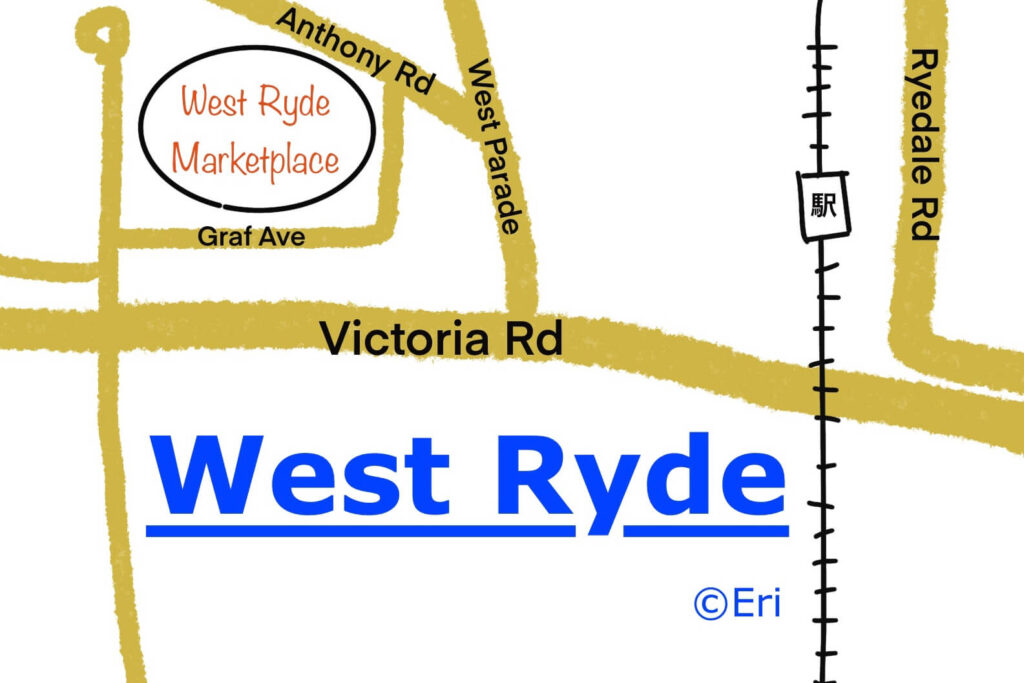 West Ryde Map