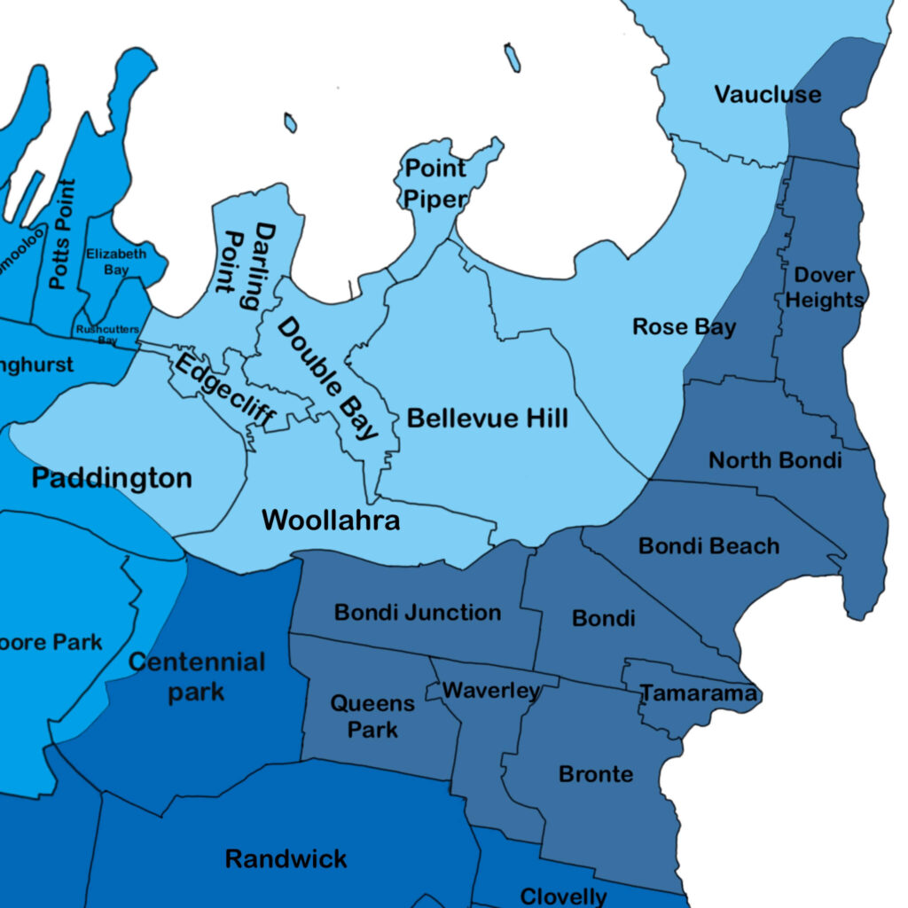 Waverley Map