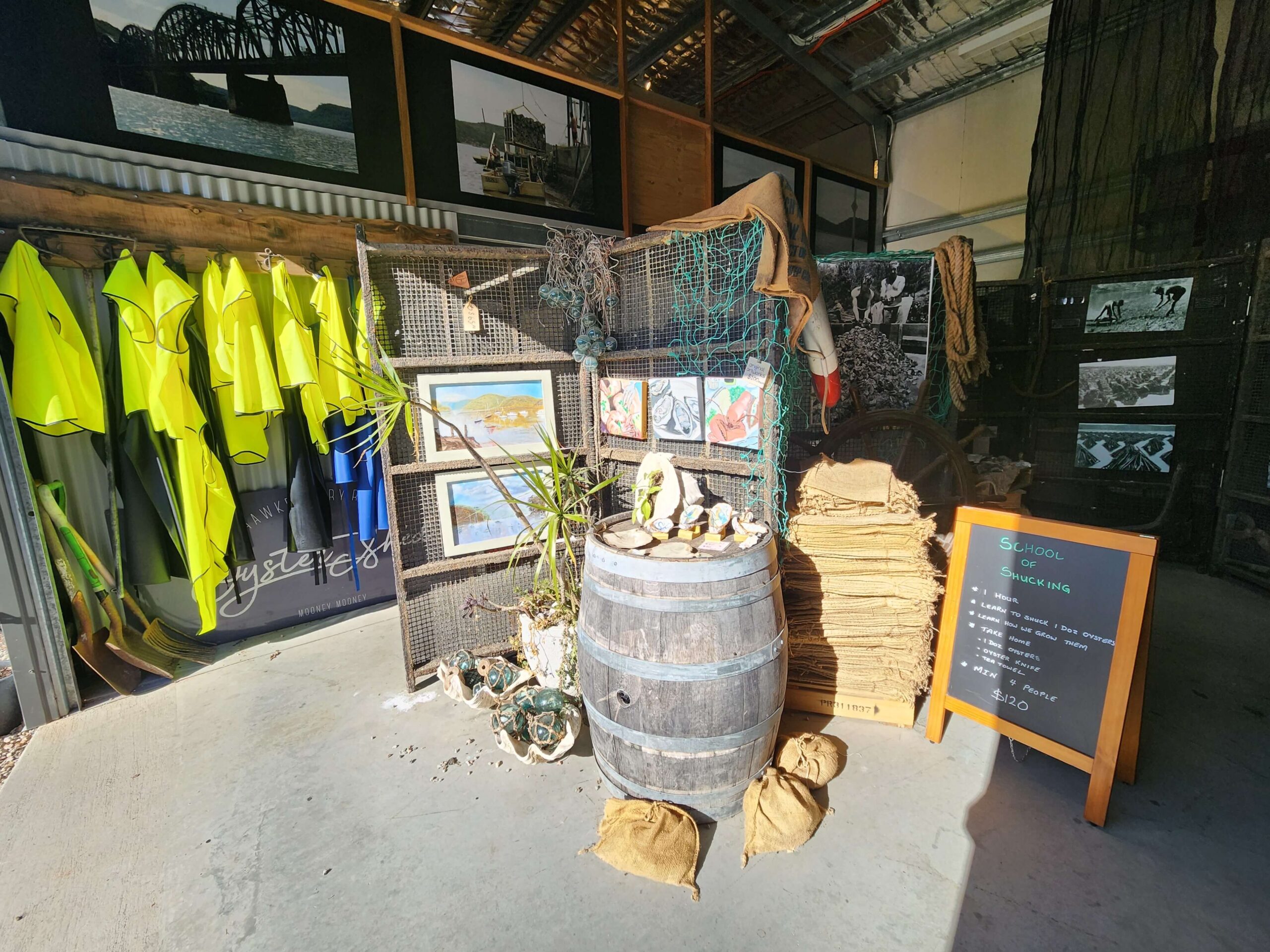 Hawkesbury River Oyster Shed