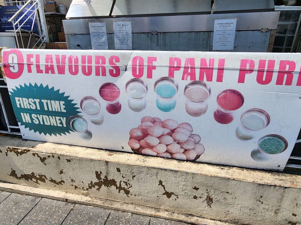 9 Flavours of Panipuri