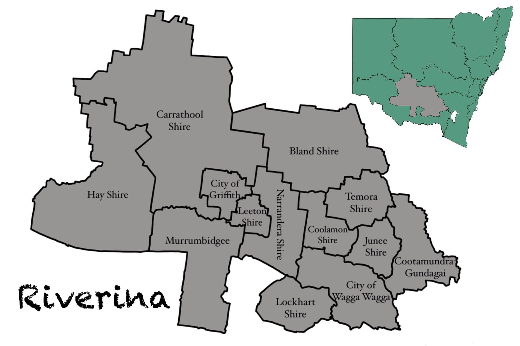 Riverina Map