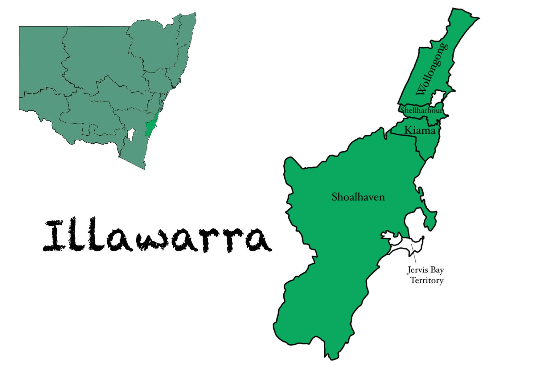 Illawarra Map