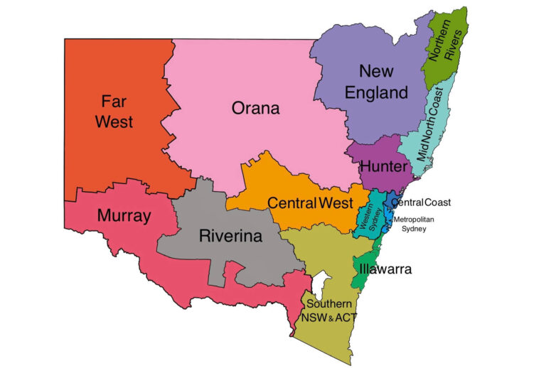 NSW Map