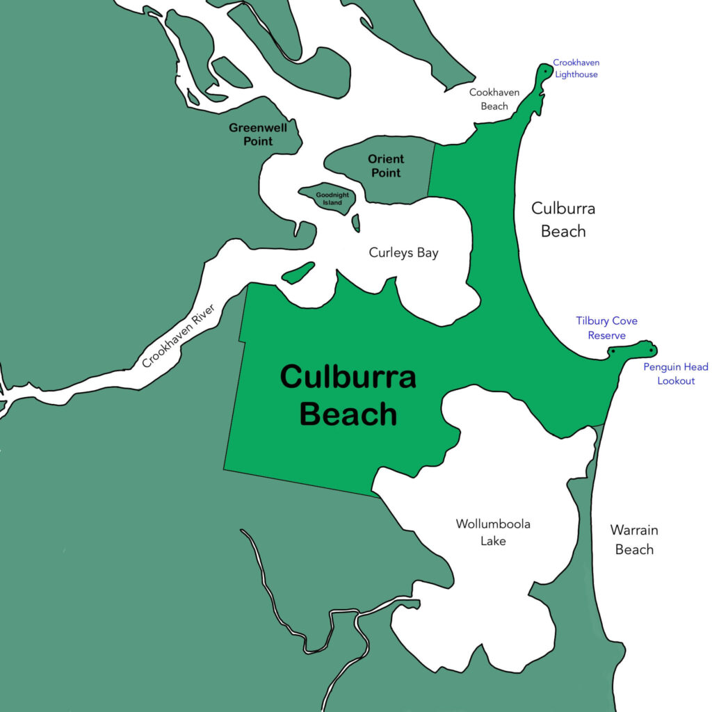 Culburra Beach Map