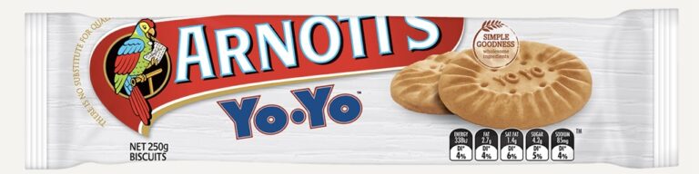Arnott's Yo-yo Biscuits