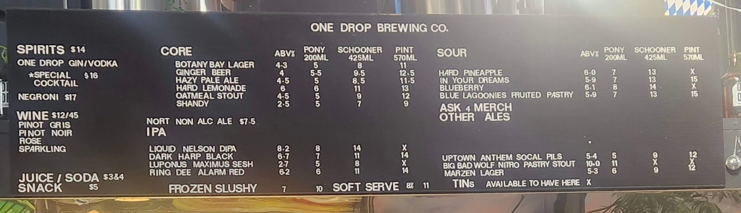 One Drop Brewing