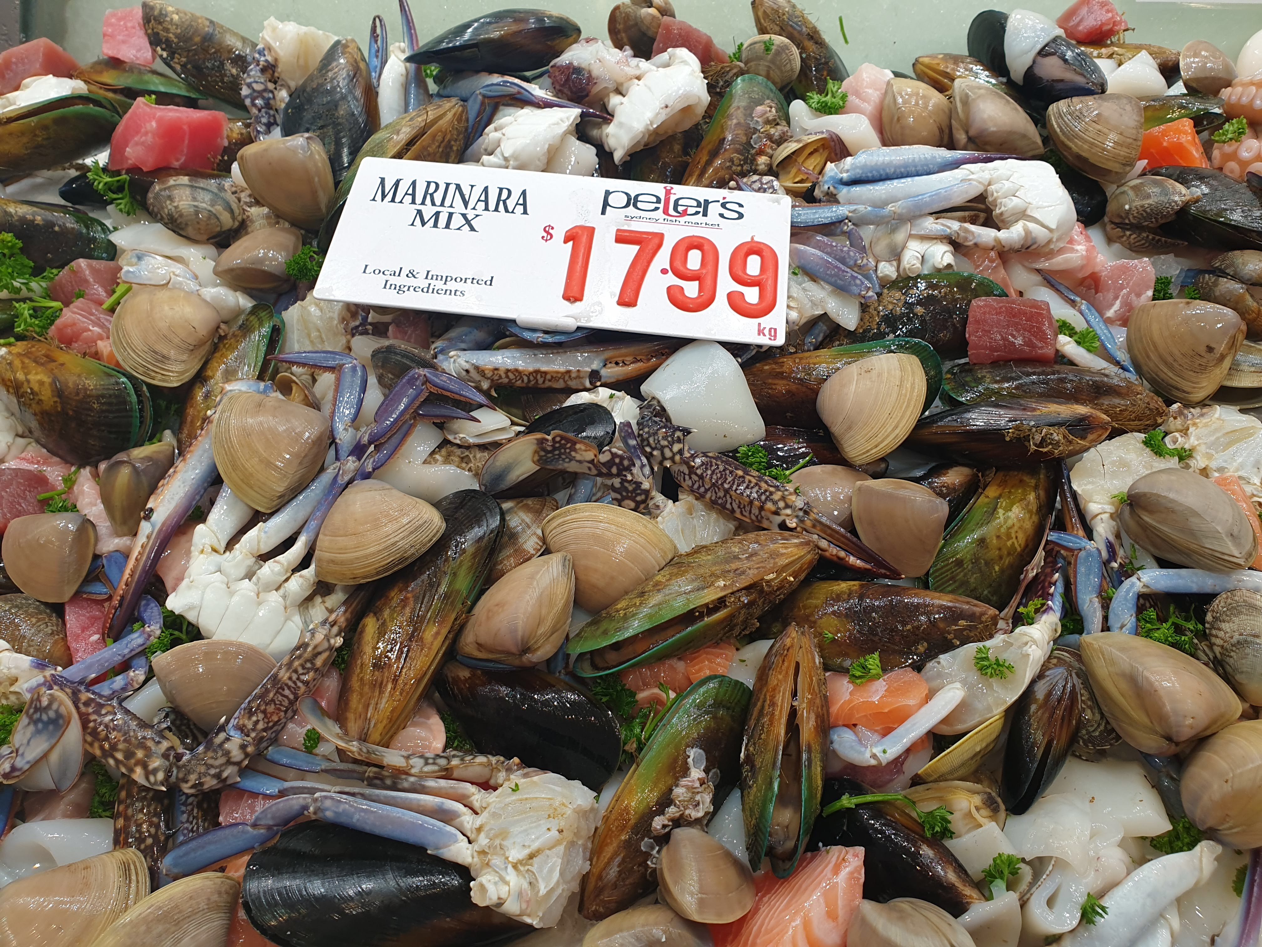 シドニーフィッシュマーケットで新鮮なシーフードを堪能 Down Under オーストラリア