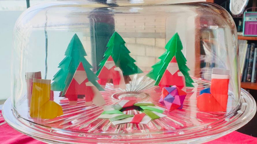 海外でもウケる折り紙のクリスマスアイテム