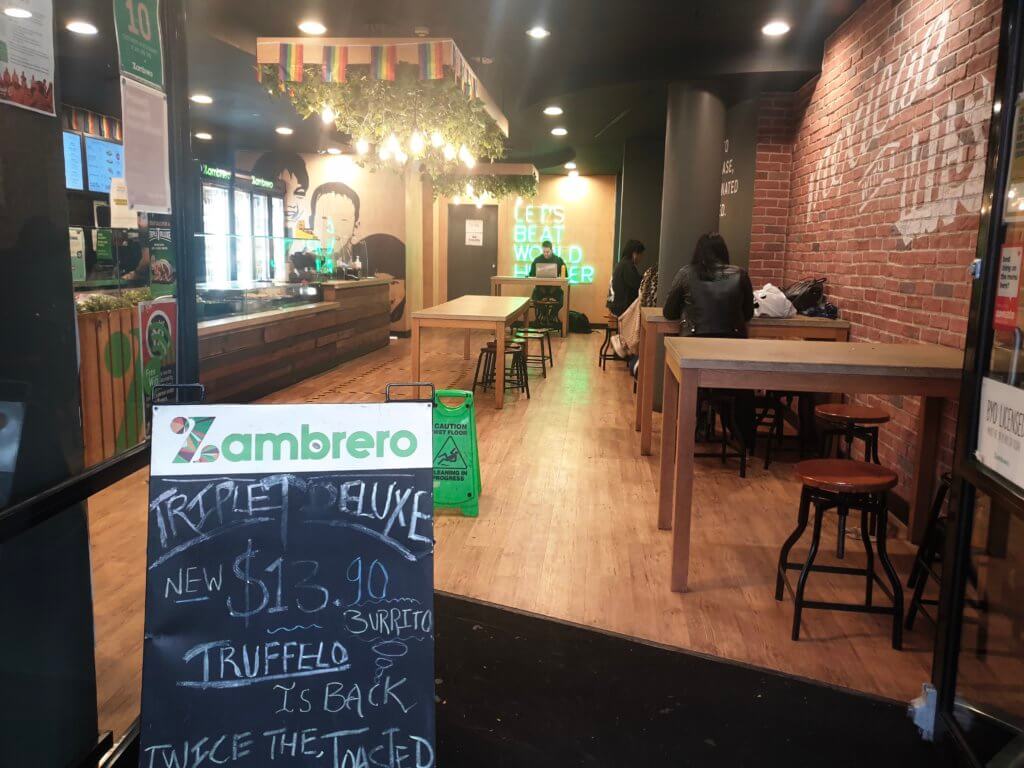 Zambrero Mexican Restaurant 